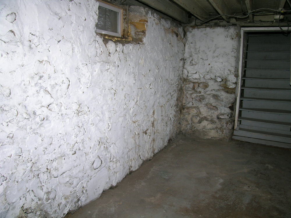 Limestone Foundation Walls, How To Cover Rock Basement Walls